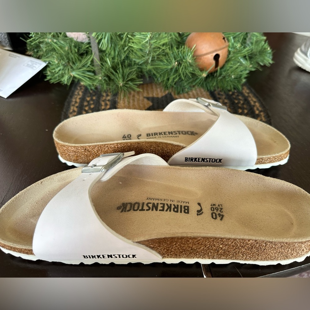 White Birkenstocks